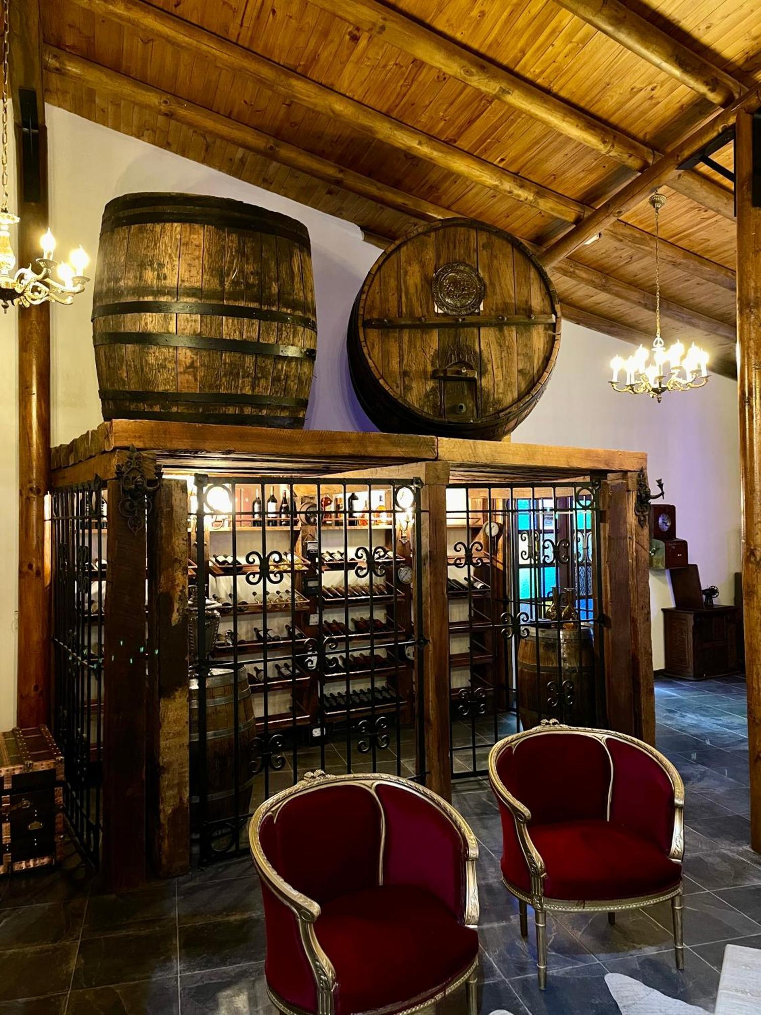 カラマ Entre Rieles Cabanas Y Restauranteアパートホテル エクステリア 写真